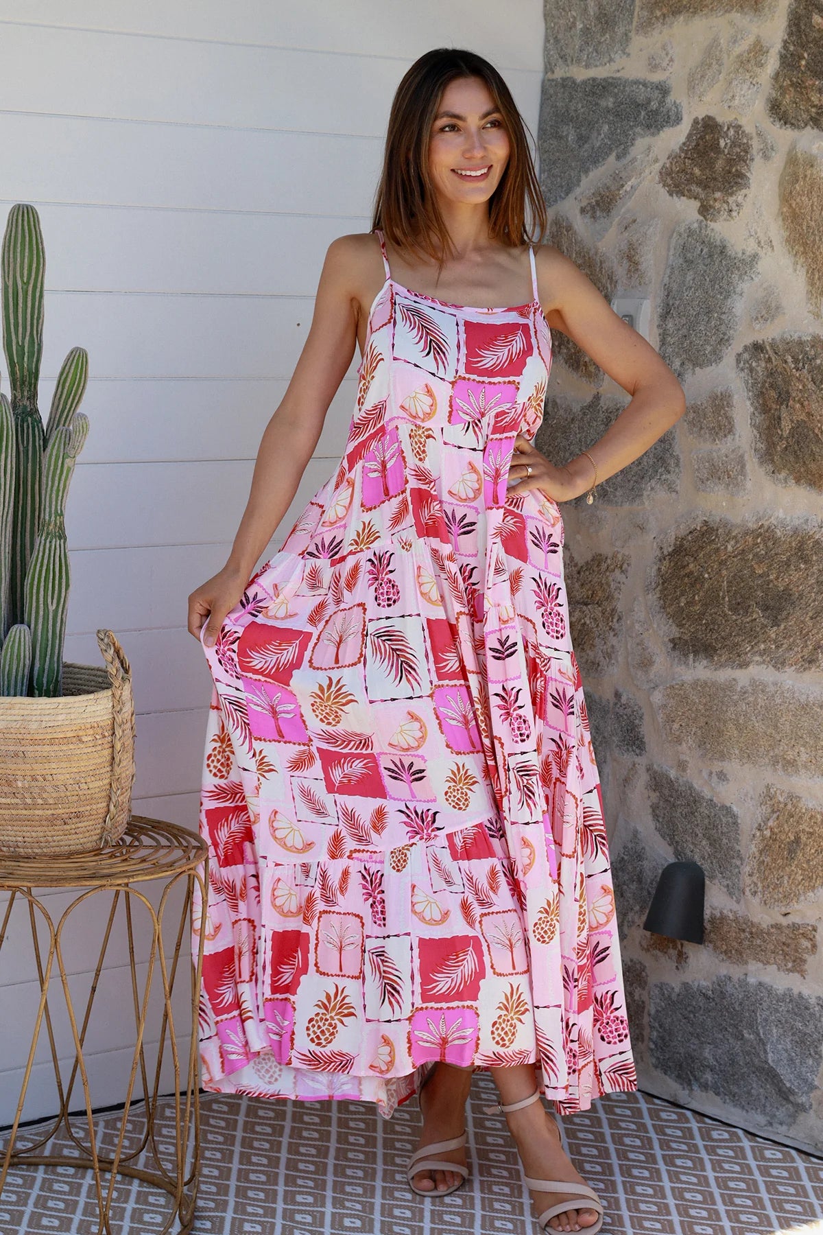Monica Slip Maxi