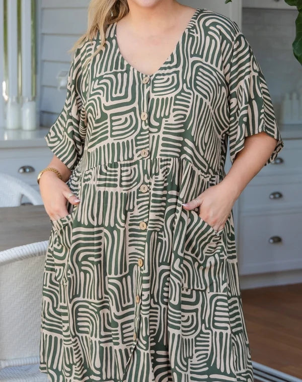 Pocket Babydoll Dress