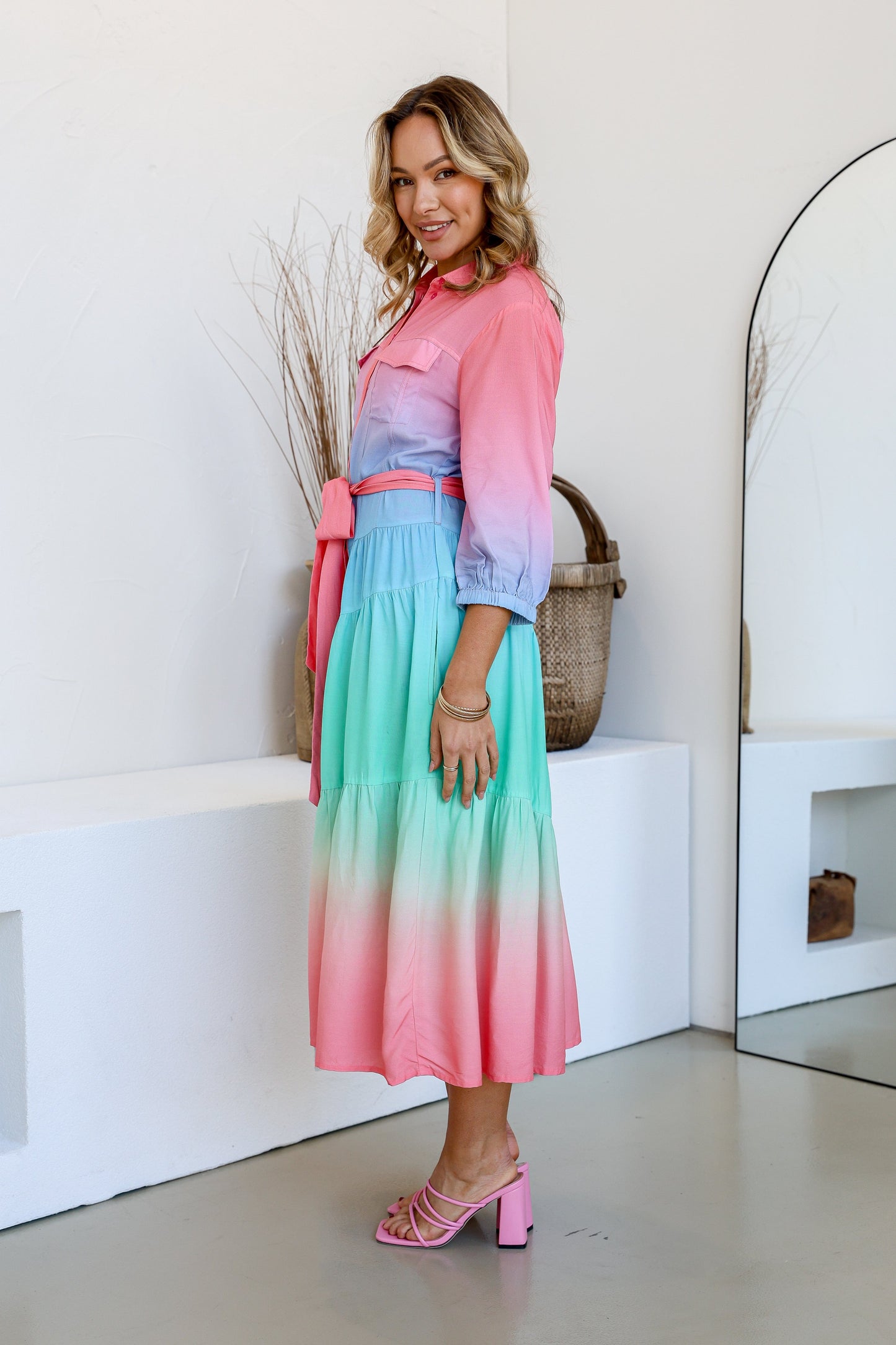 Ombre Maxi Dress