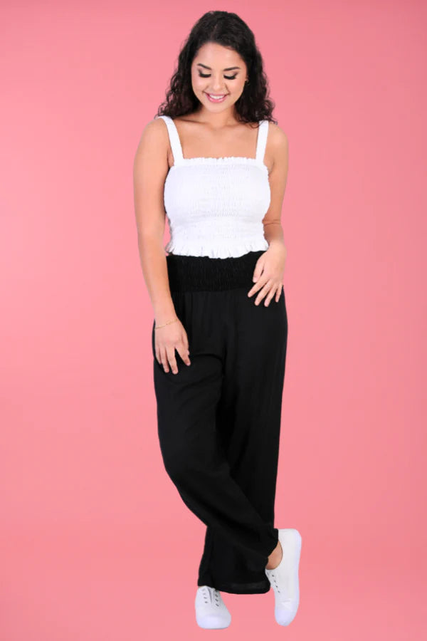 Dina Long Rouched Pant