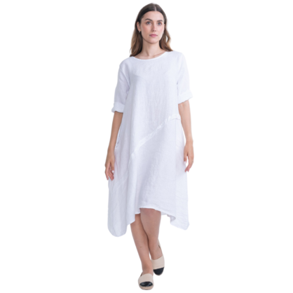 Lucia Linen Dress
