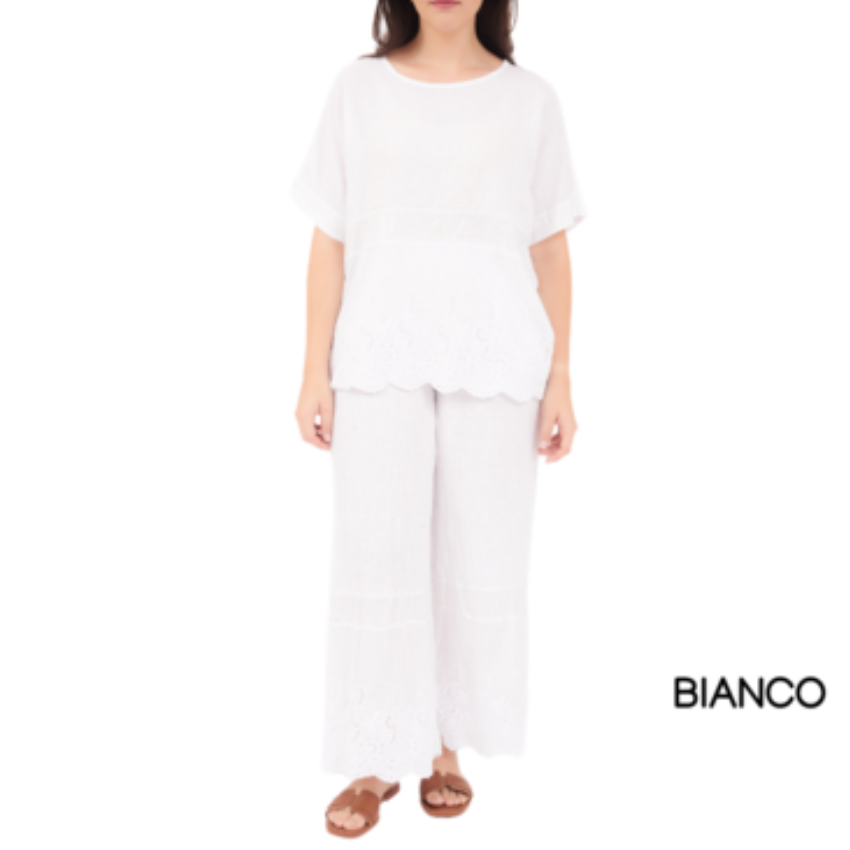 Rome Linen Top