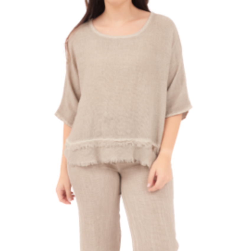 Alba Linen Top