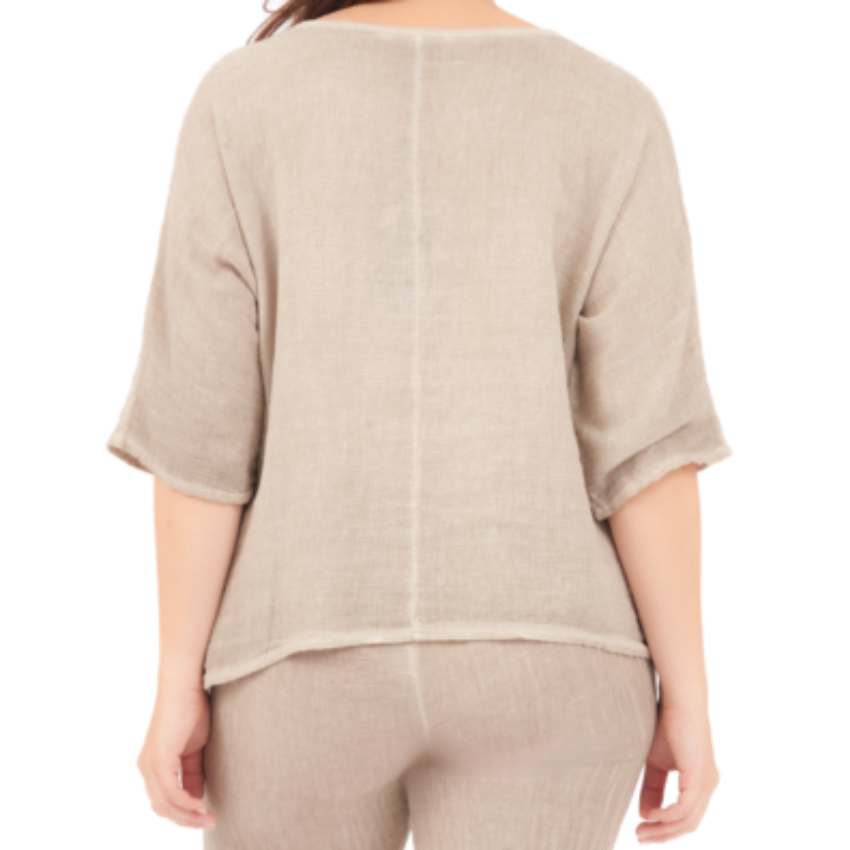 Alba Linen Top