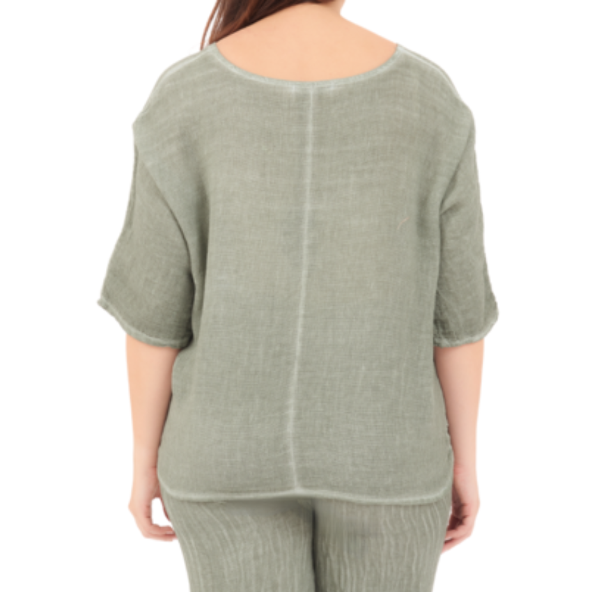 Alba Linen Top