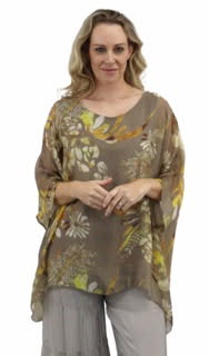Autumn Silk Top
