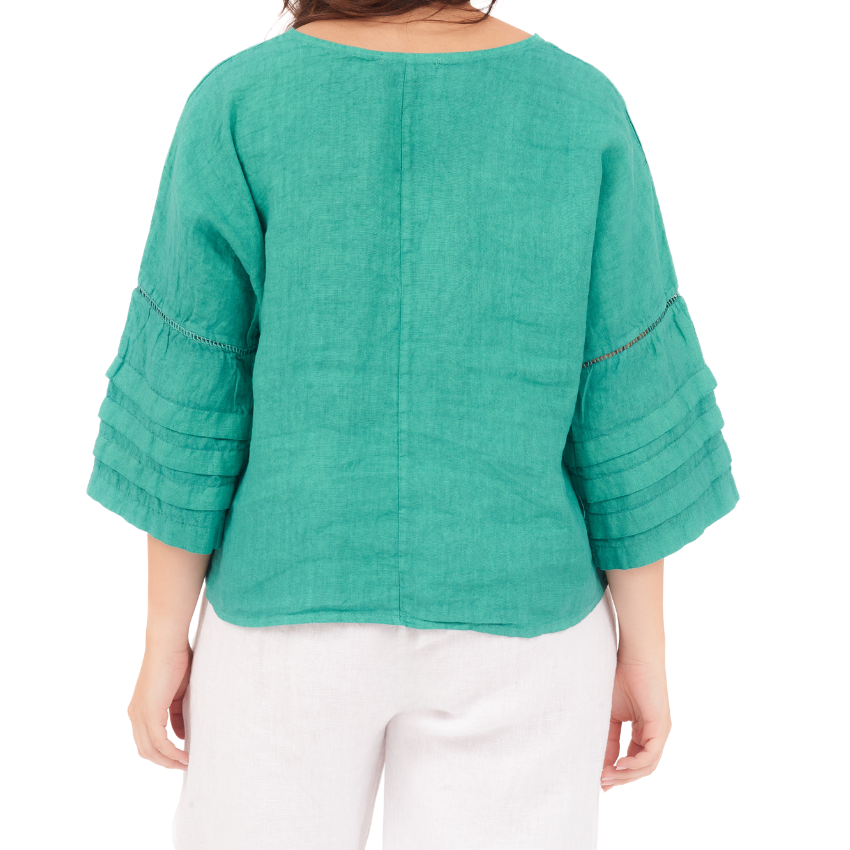 Portia Linen Blouse