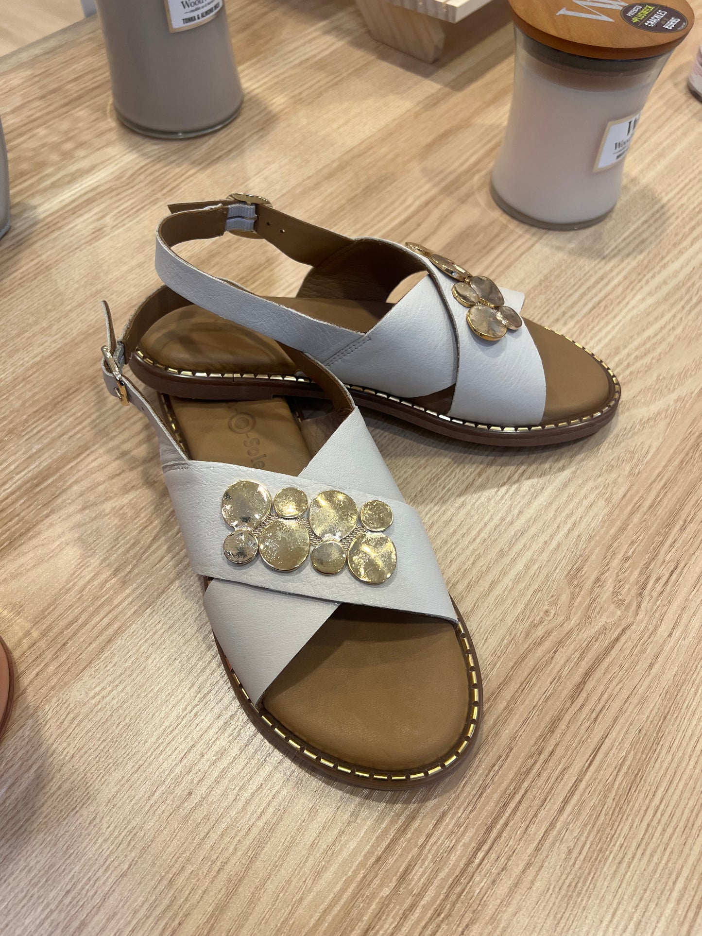mulan Leather Sandal