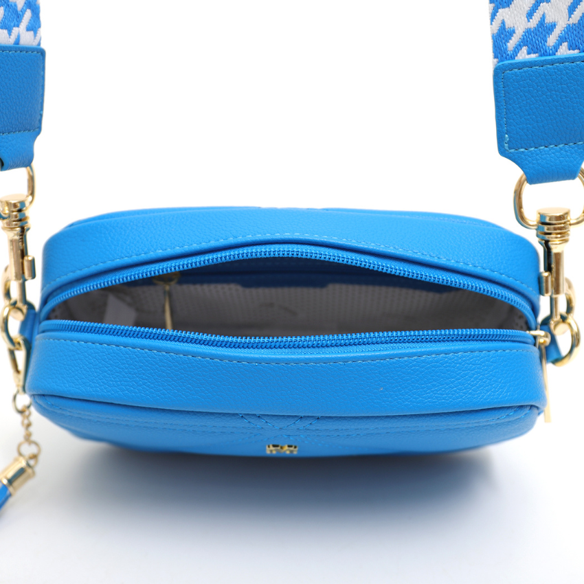 Amelia Blue Vera May Vegan Cross Body Handbag
