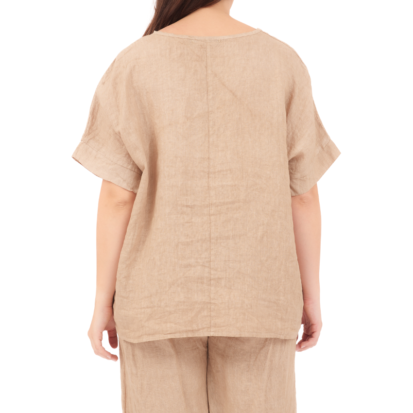Rome Linen Top