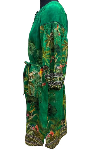 Tropical Midi Dress