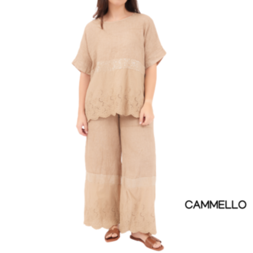 Rome Linen Top