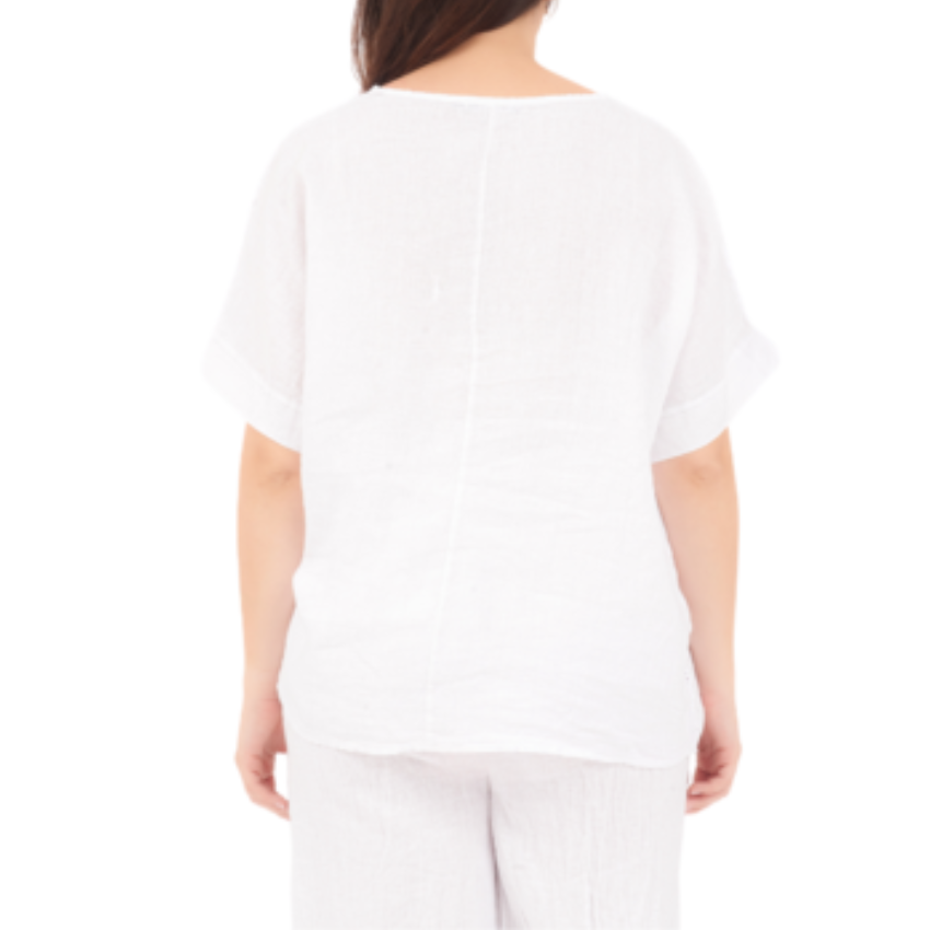 Rome Linen Top