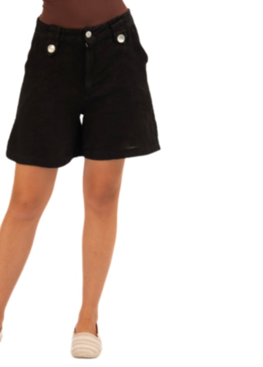 Tonya Italian Linen Shorts