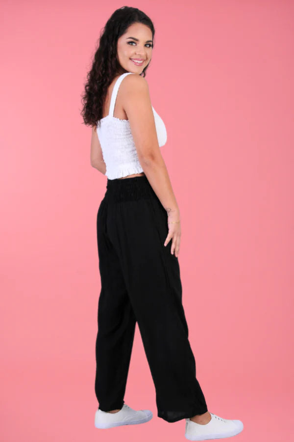 Dina Long Rouched Pant
