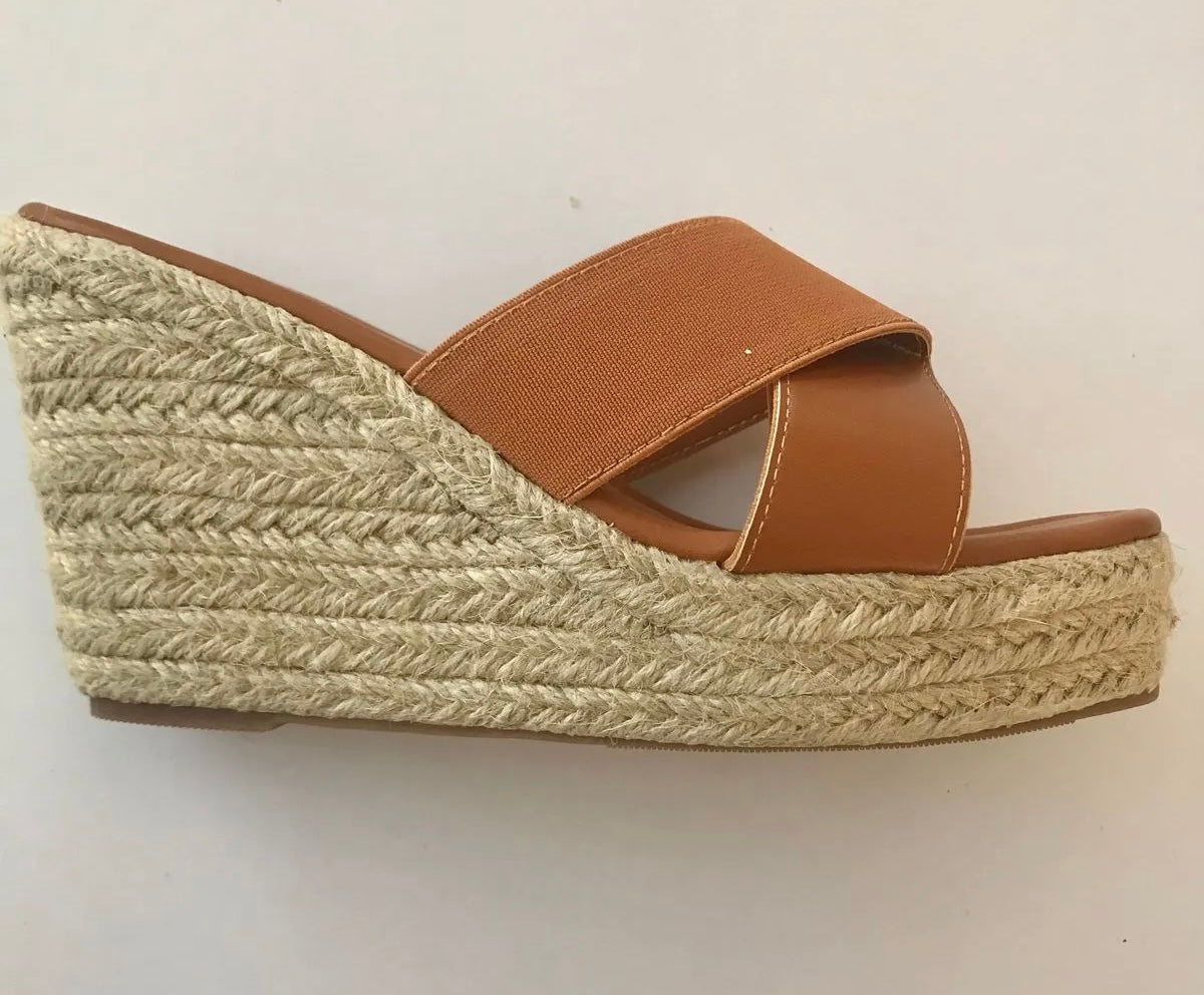 Sally Tan Wedge