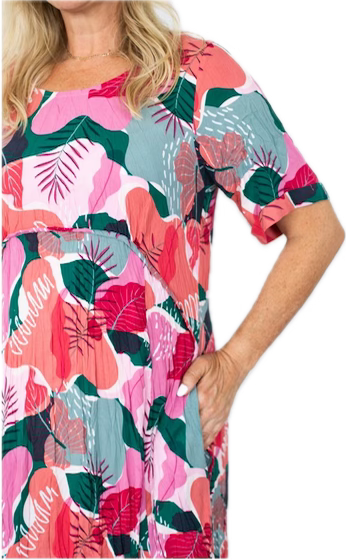 Mahalia Midi Panel Dress