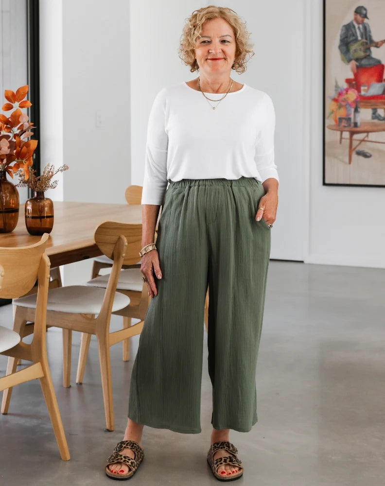 Billie linen pant