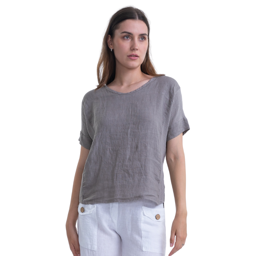 Avril Linen Top