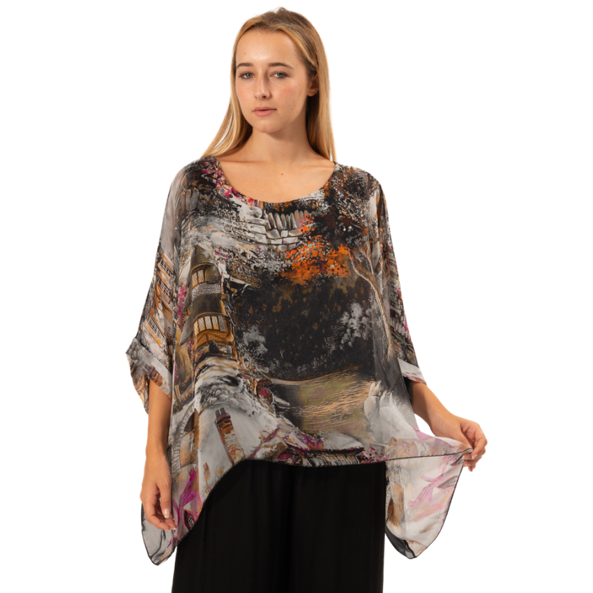 Sofia Silk Top