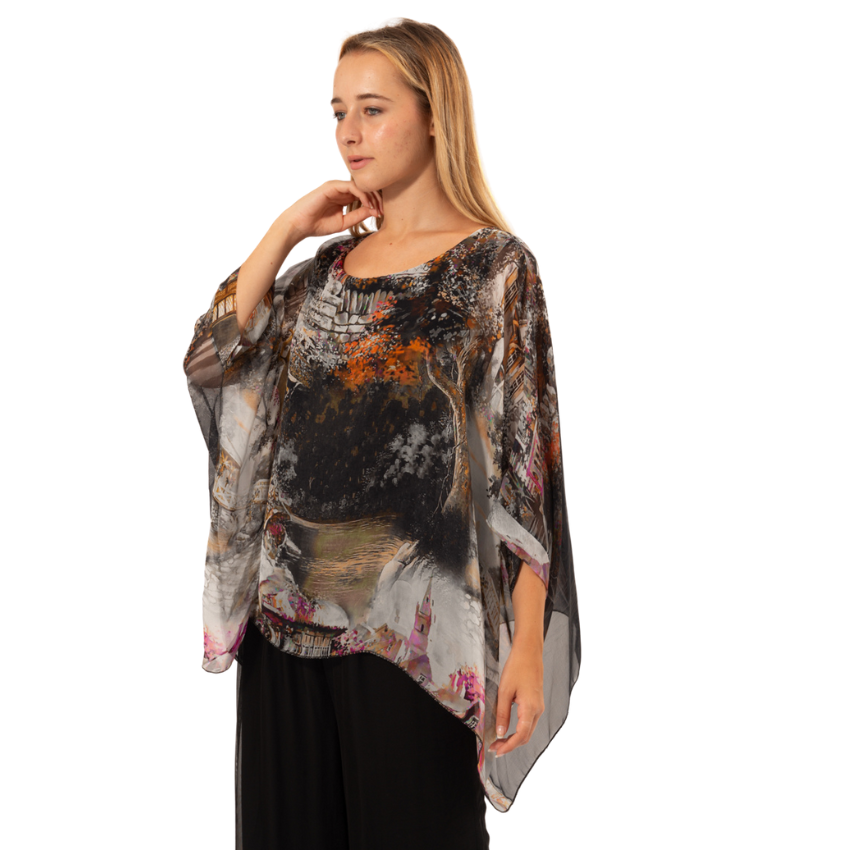 Sofia Silk Top