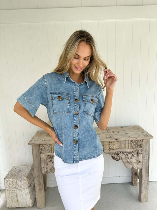 Suvi Denim Shirt