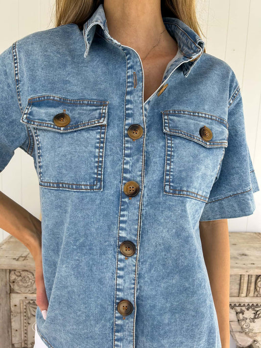 Suvi Denim Shirt