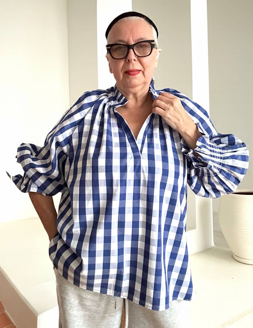 Ginny Gingham Blouse