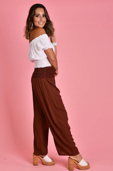 Dina Long Rouched Pant