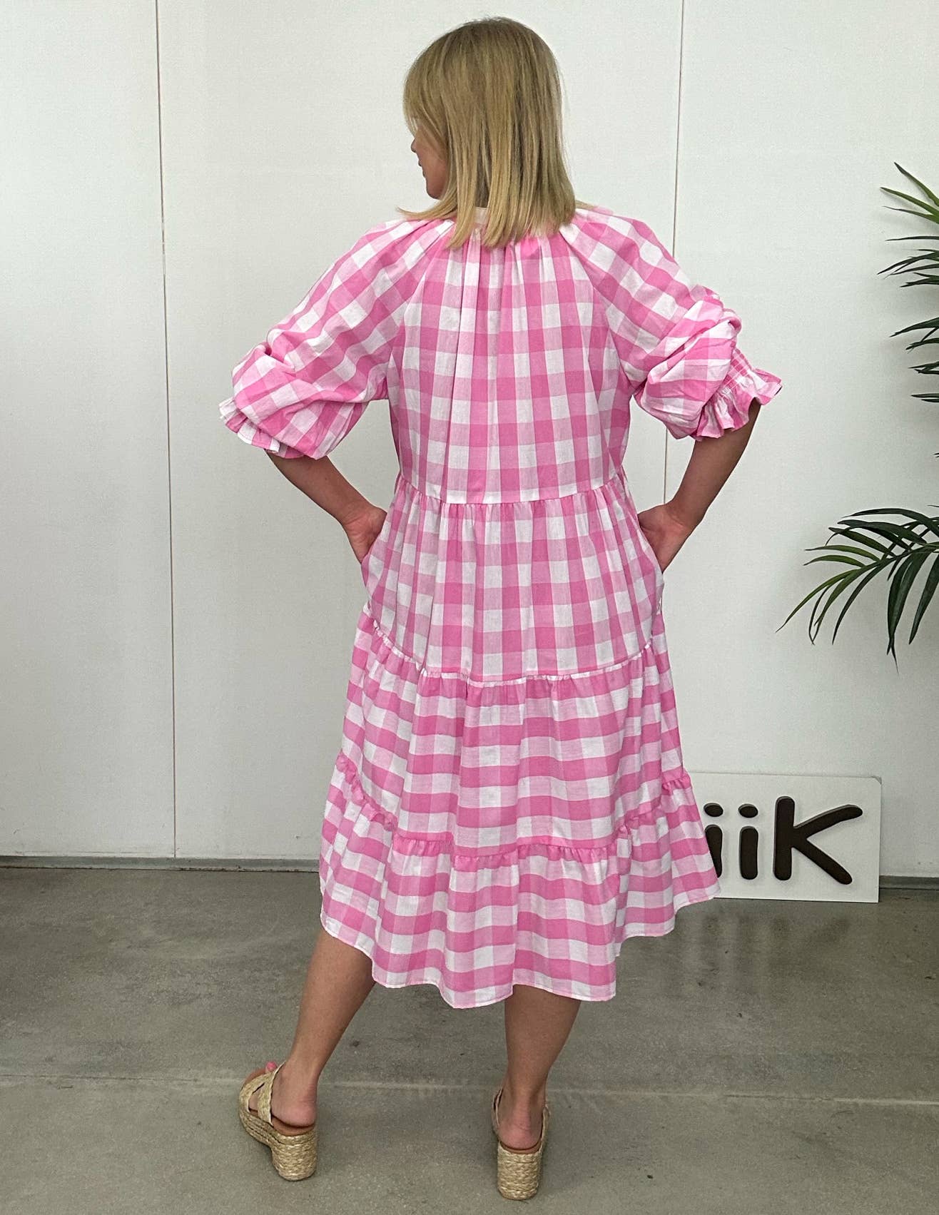 Missy Midi Dress Pink