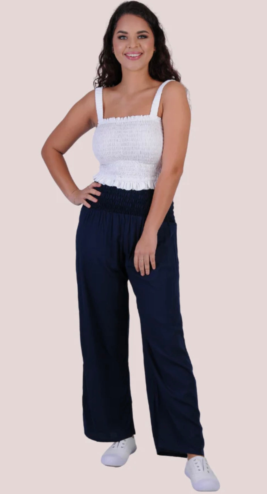 Dina Long Rouched Pant