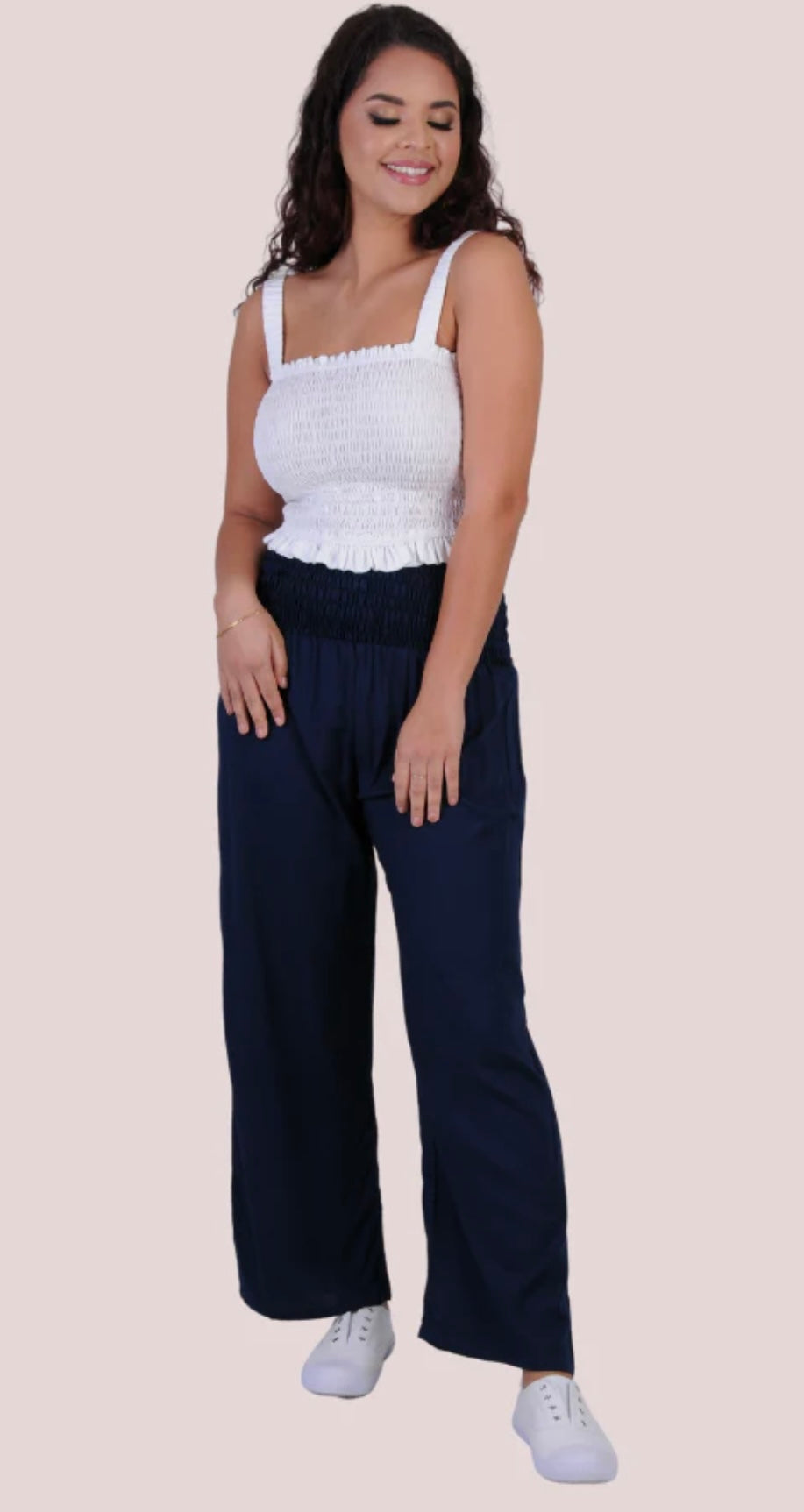 Dina Long Rouched Pant