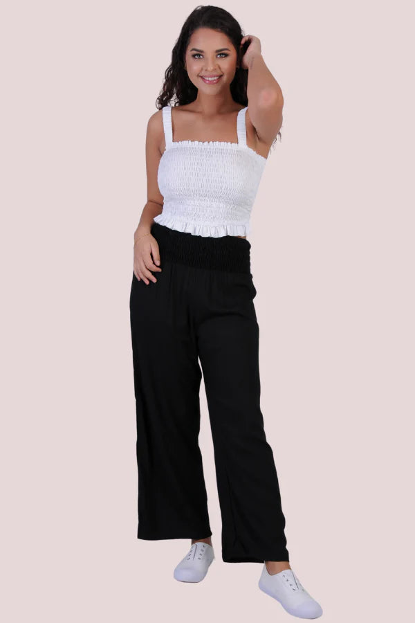 Dina Long Rouched Pant