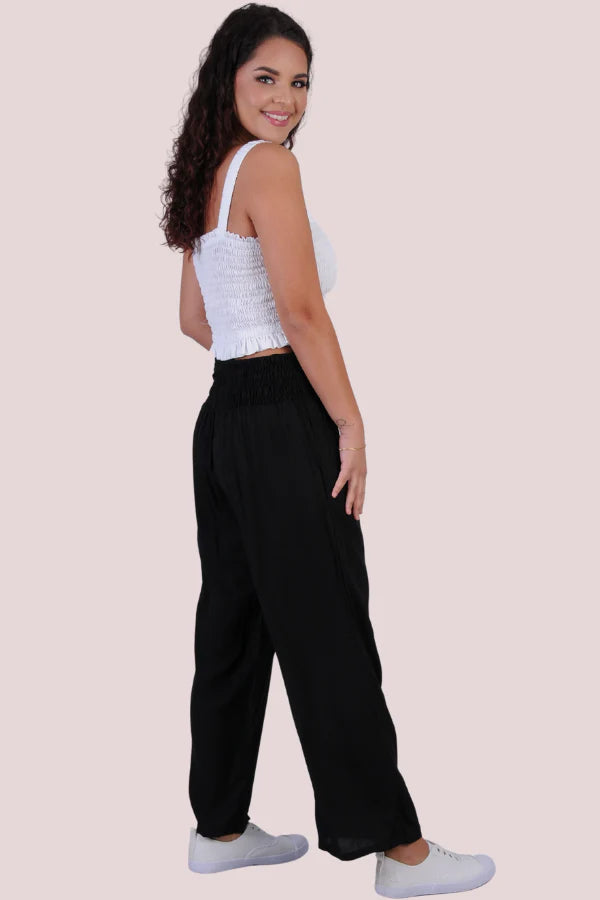 Dina Long Rouched Pant