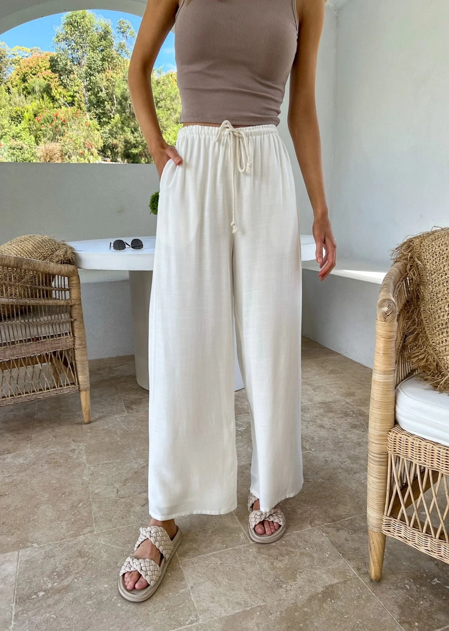 Evie Linen Pant