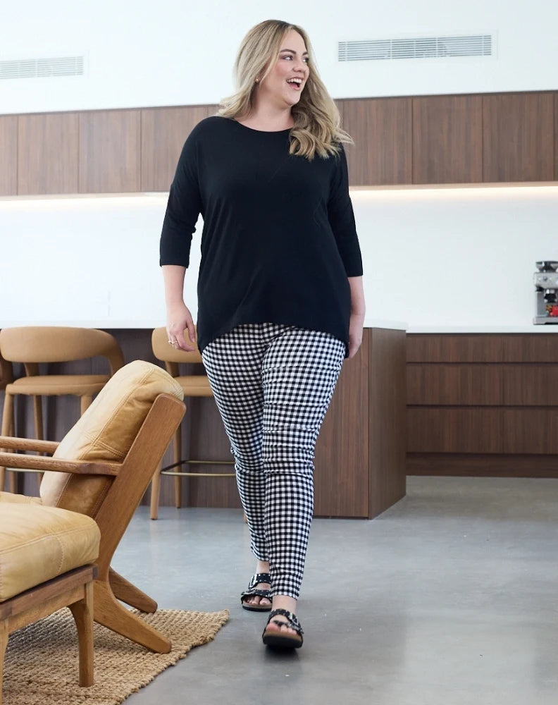 Check Gingham Leggings