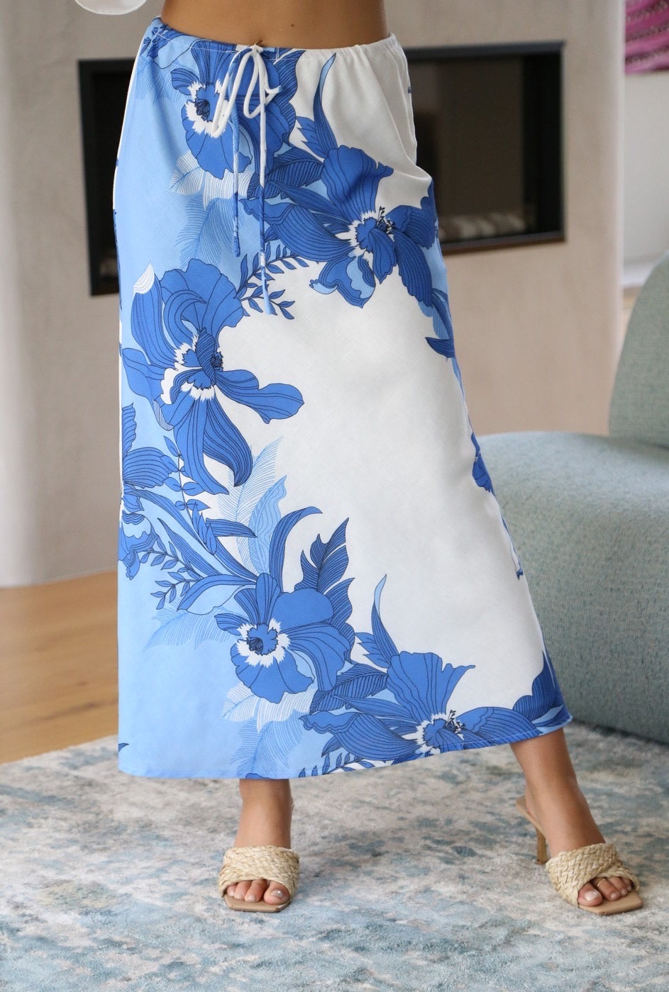 Blue Koh maxi Skirt