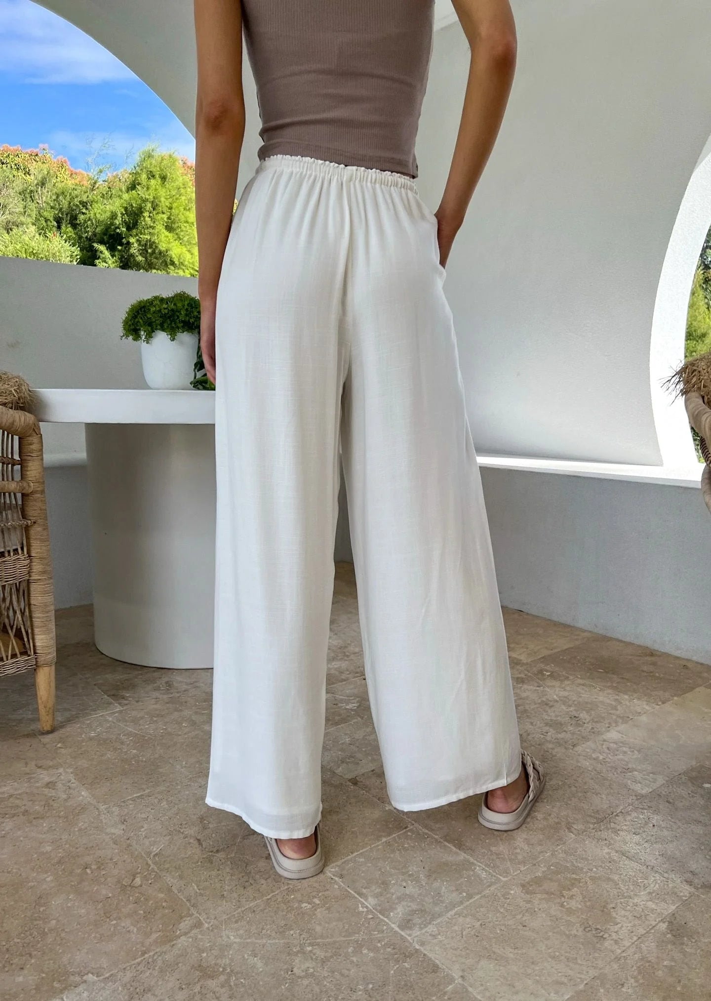 Evie Linen Pant