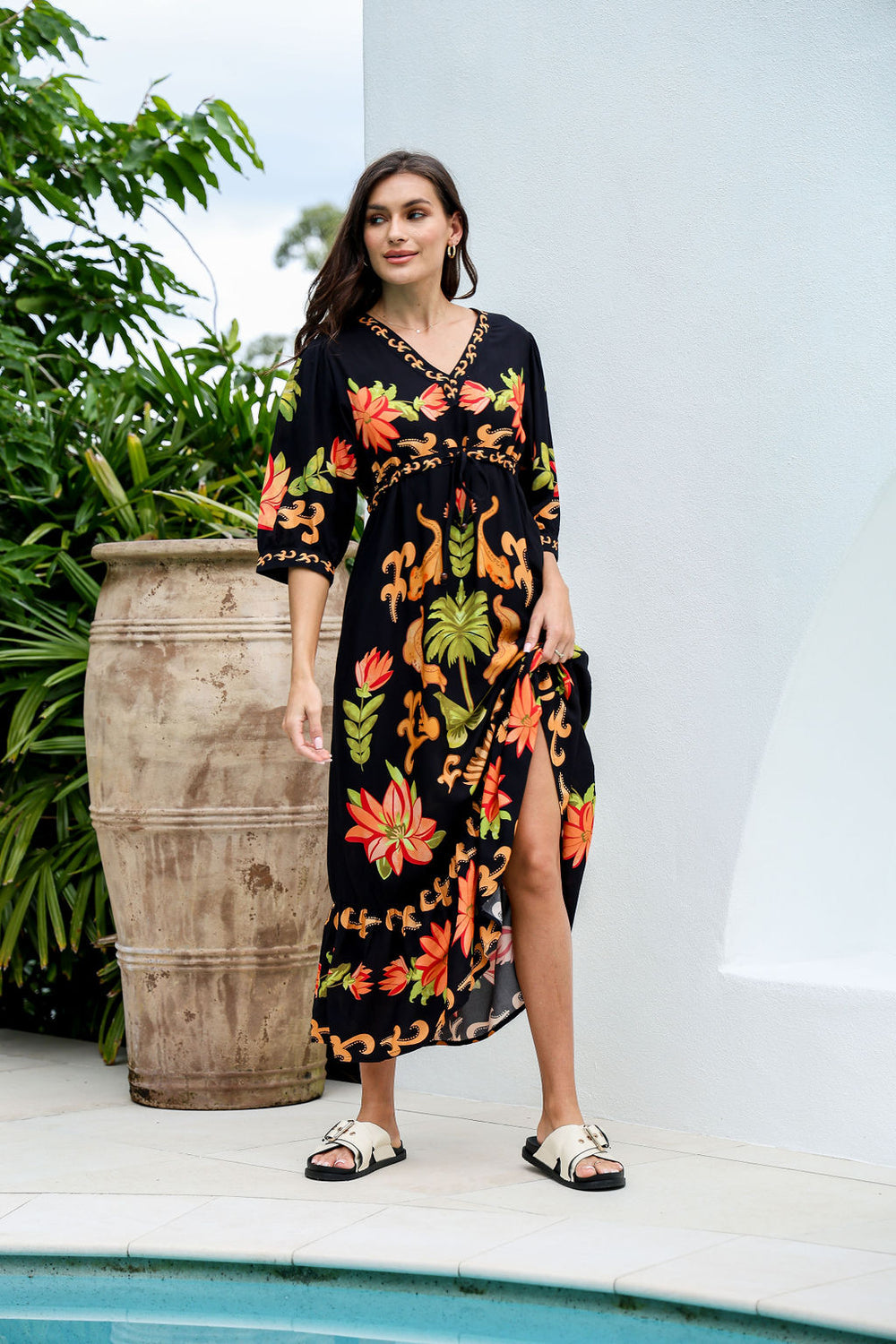 Lavinia Spritz Maxi Dress