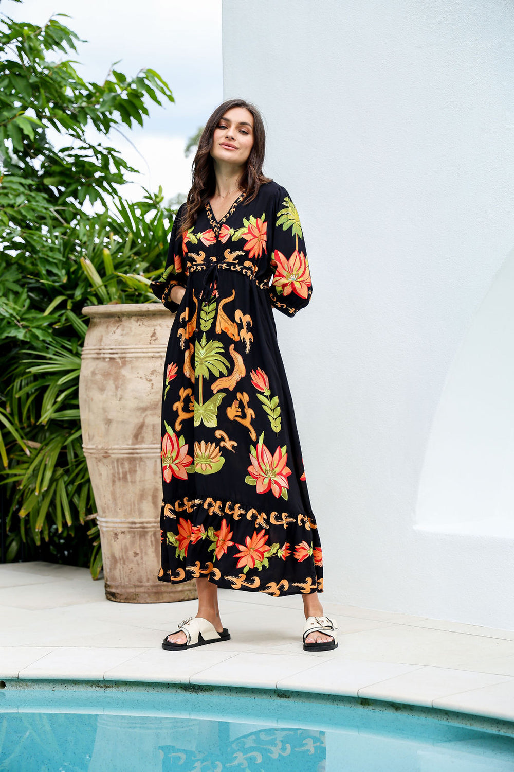 Lavinia Spritz Maxi Dress