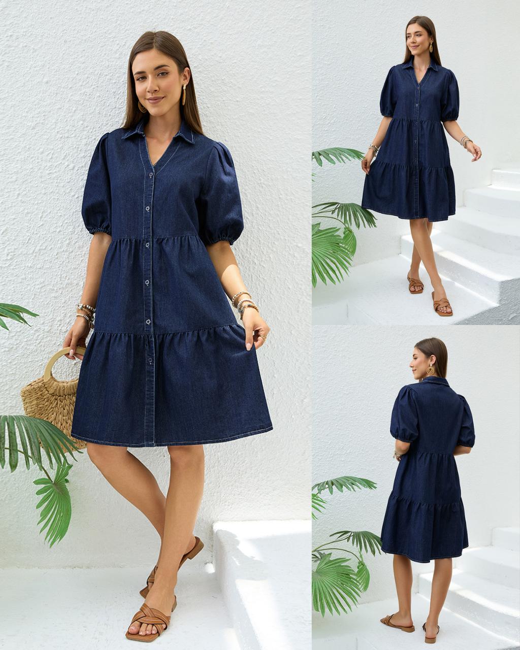 Paula Denim Dress