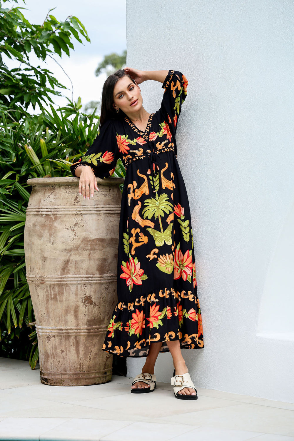 Lavinia Spritz Maxi Dress