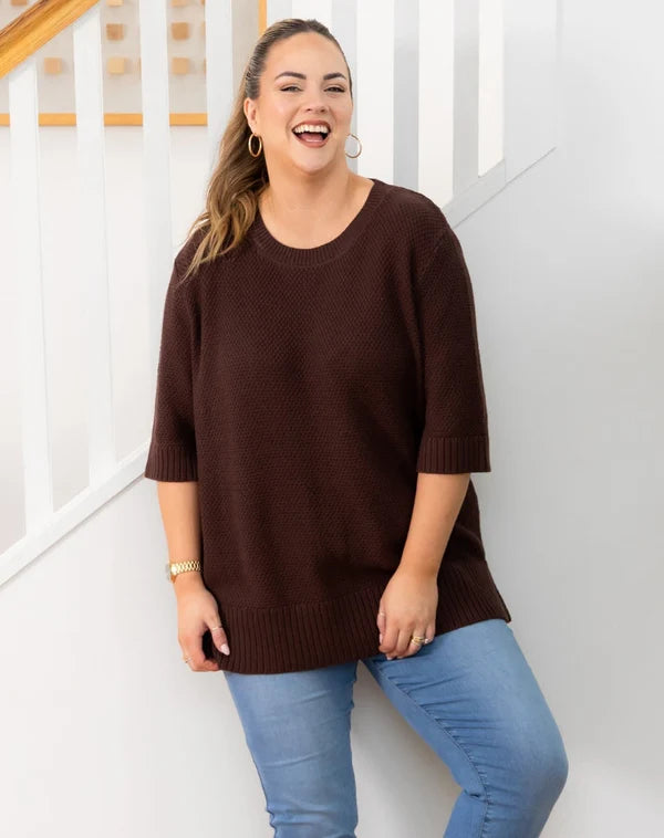 Maisie Cotton Knit Top