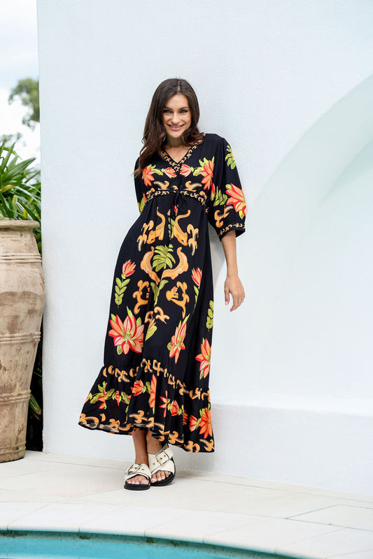 Lavinia Spritz Maxi Dress