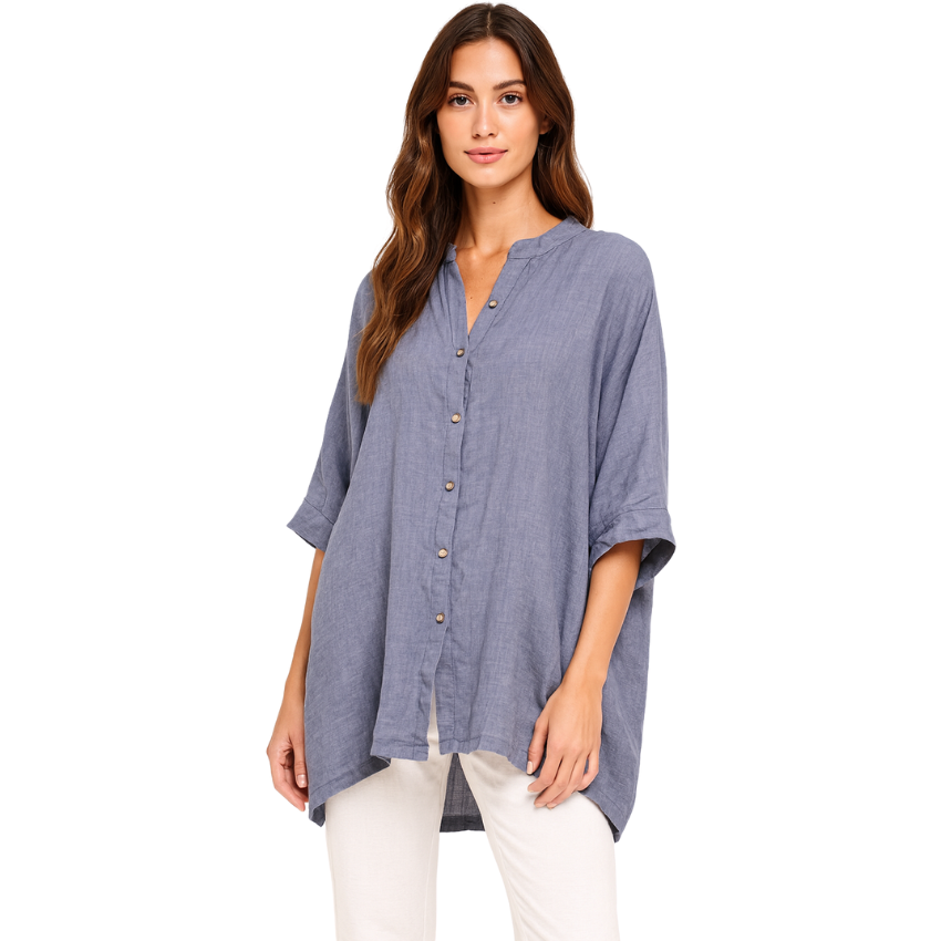 Maris Linen Top