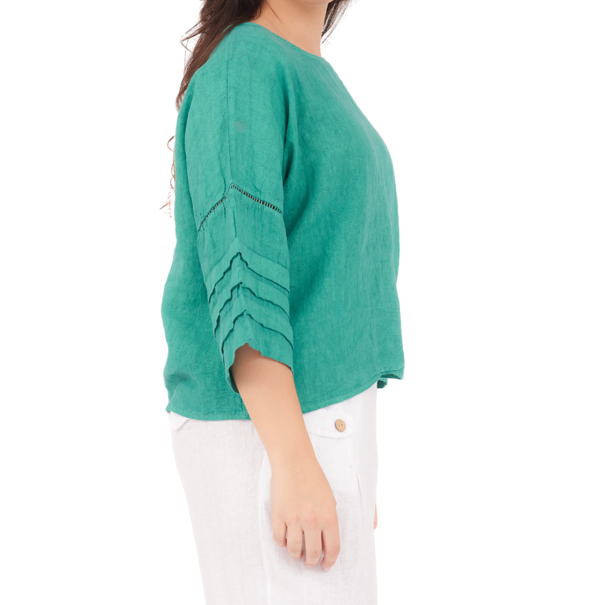 Portia Linen Blouse