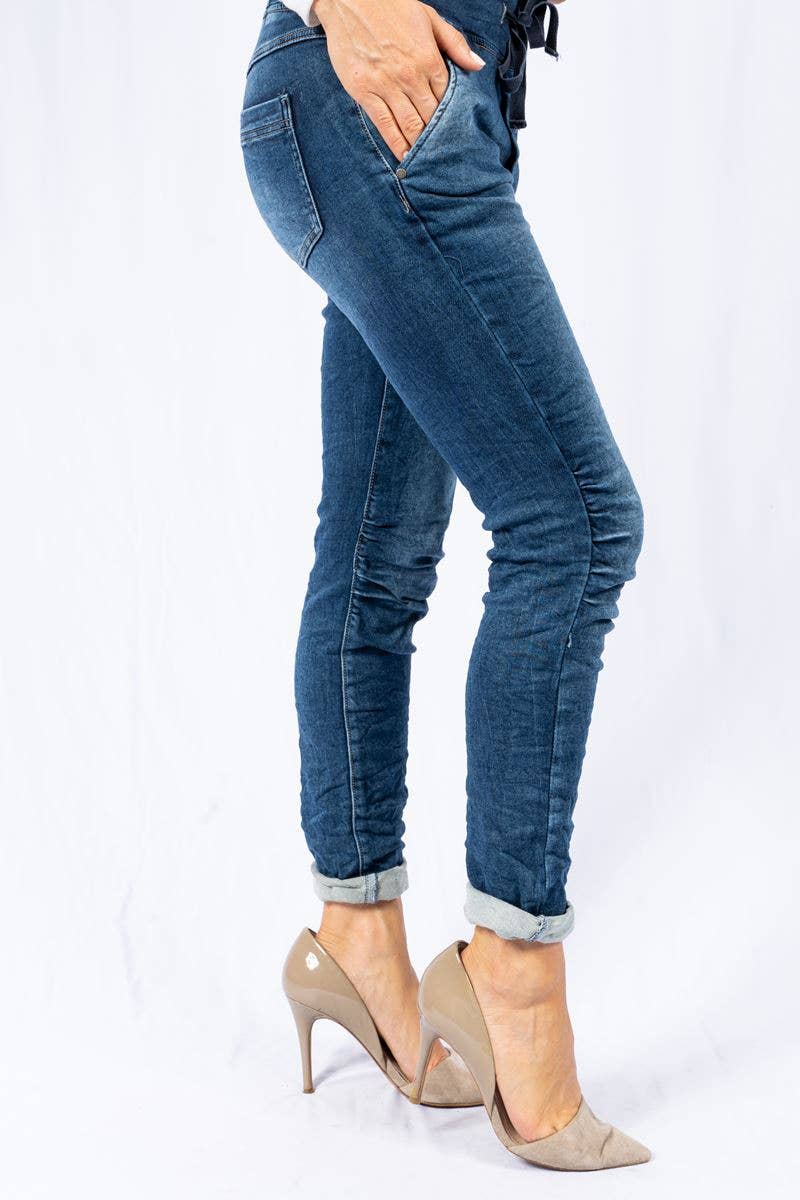 Edie- Italian Super stretch Cotton Jeans