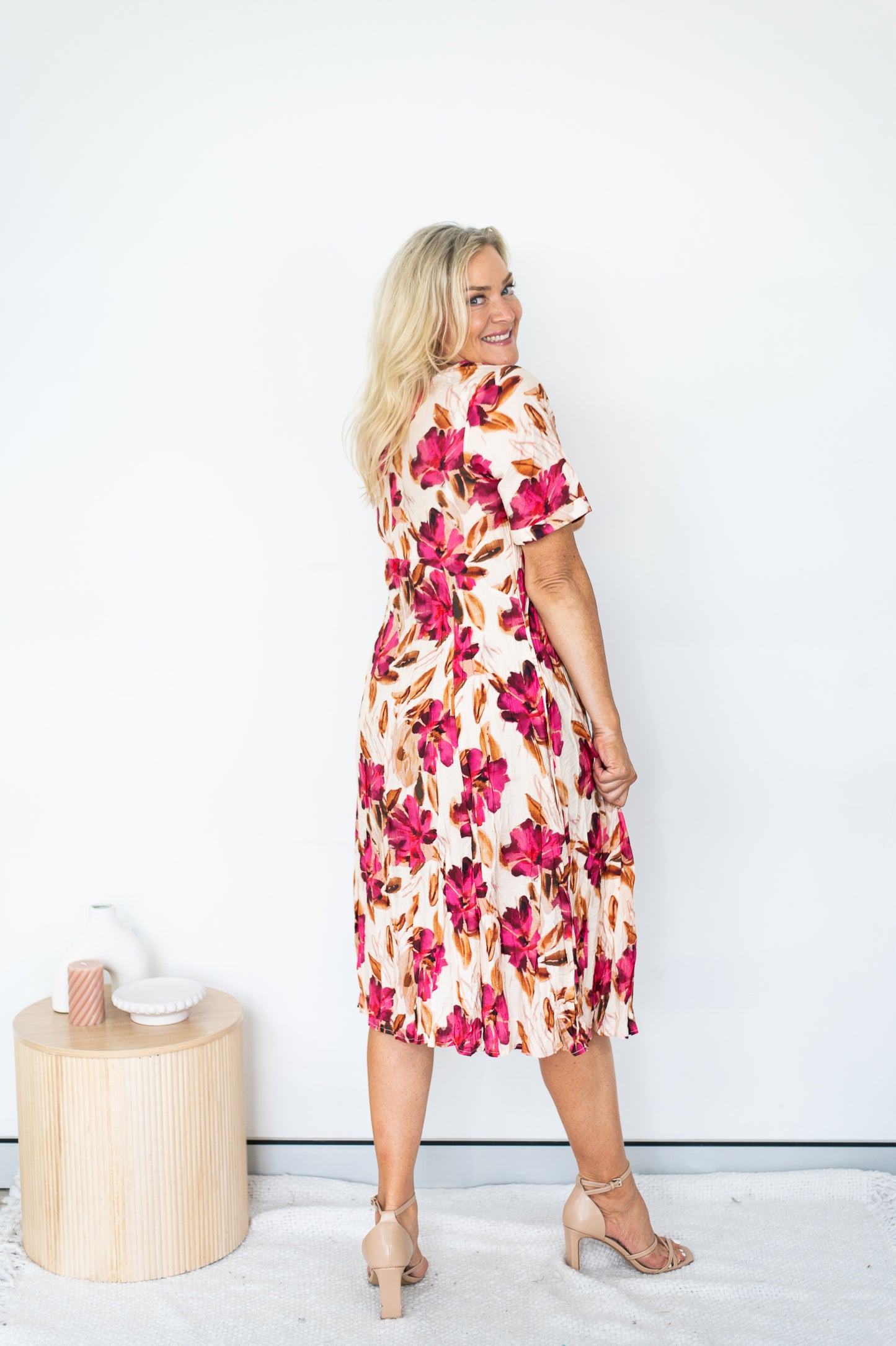 Fran Floral Panel Dress