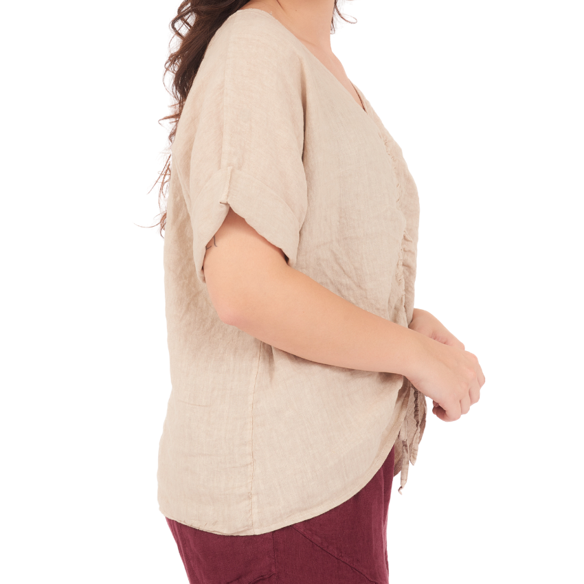 Bindi Linen Top