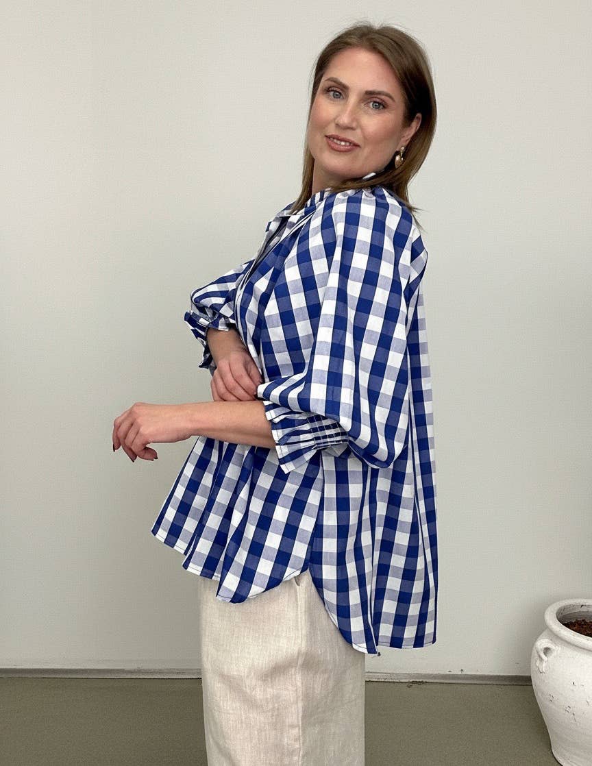 Ginny Gingham Blouse